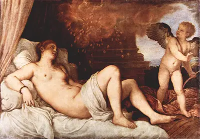 Danae 1546 Titian